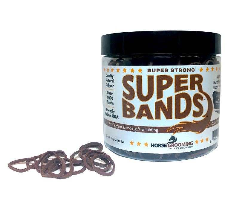 Super Bands Jar-White