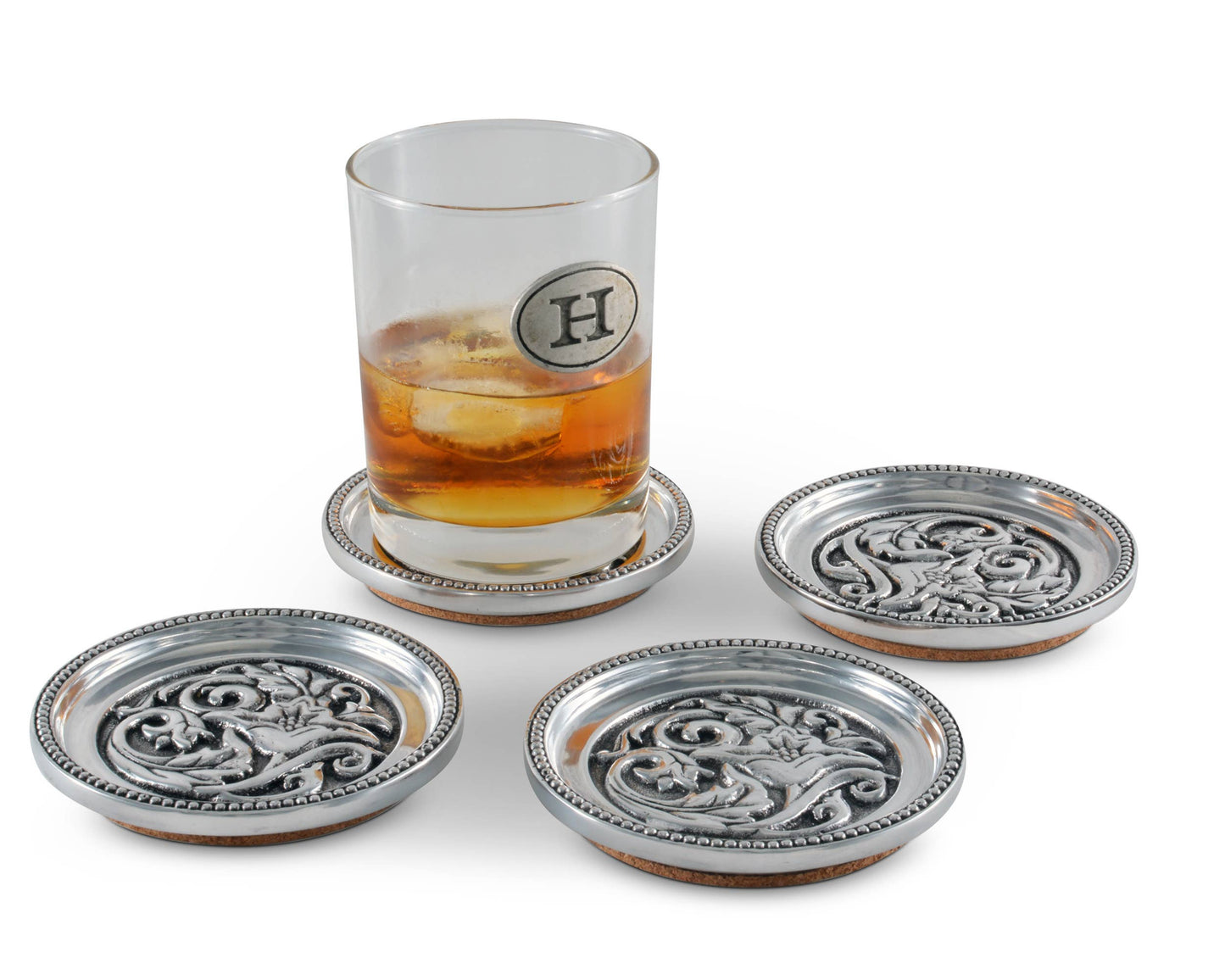 Concho Western Drink Coaster Set of 4