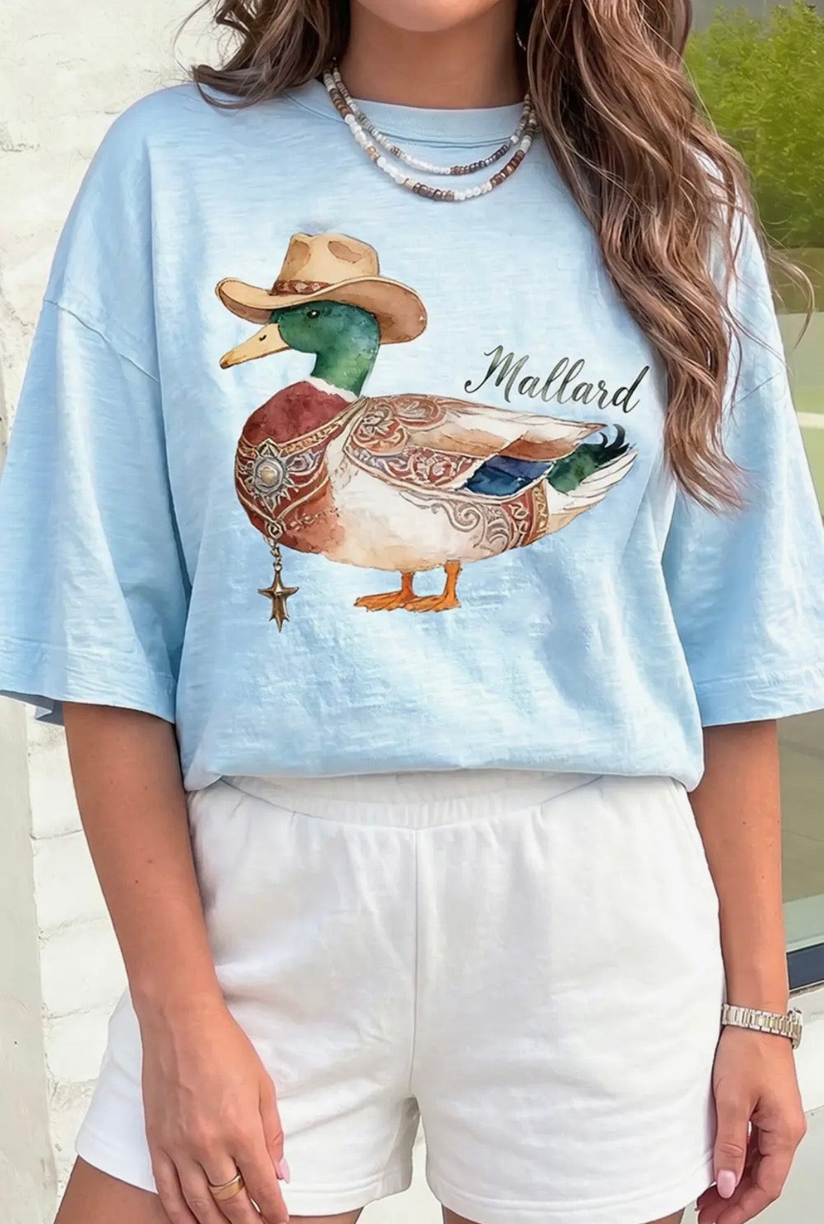Western Mallard Oversized Tee
