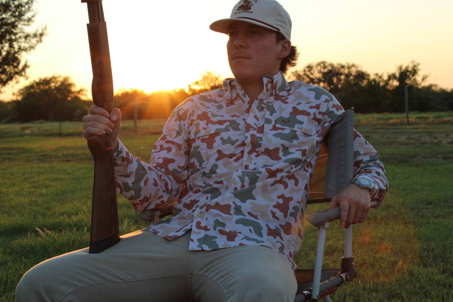 Long Sleeve Camo Shirt