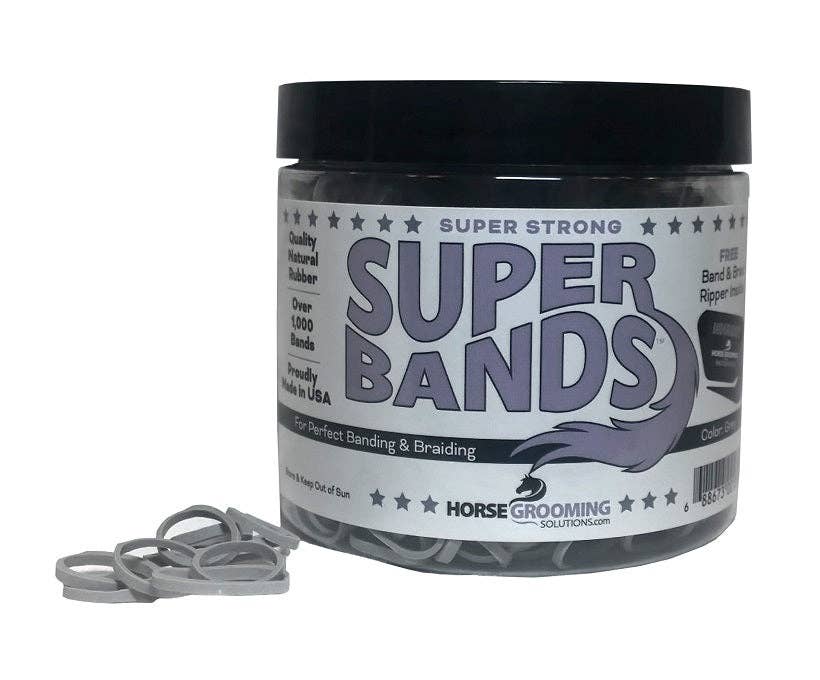 Super Bands Jar-White
