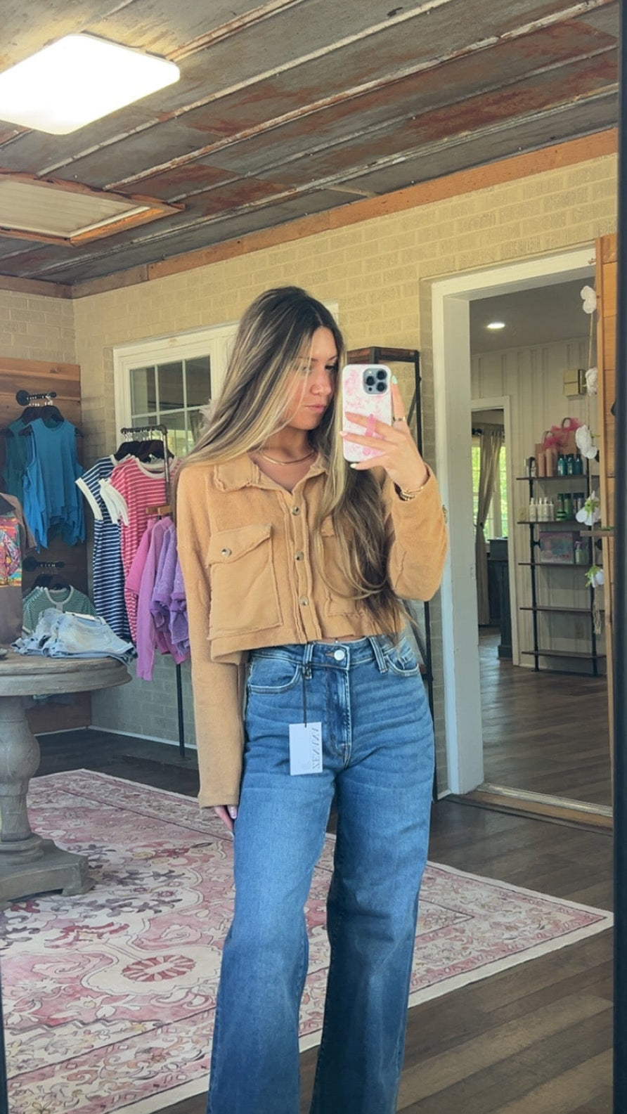 Cropped Shacket