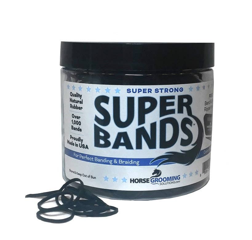 Super Bands Jar-White