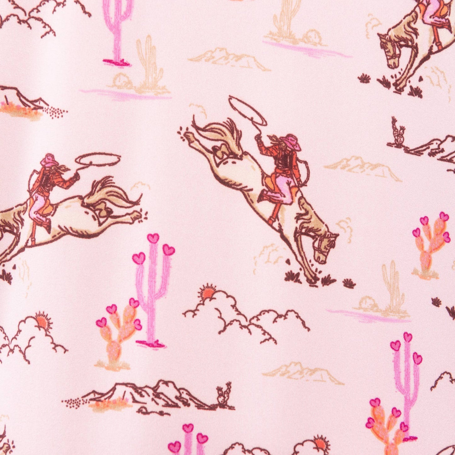 Vintage Cowgirl Pajama Set
