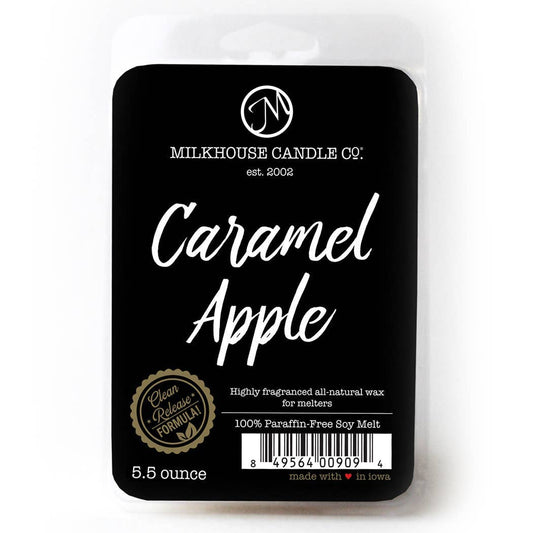 5 oz Scented Soy Wax Melts: Caramel Apple, by Milkhouse