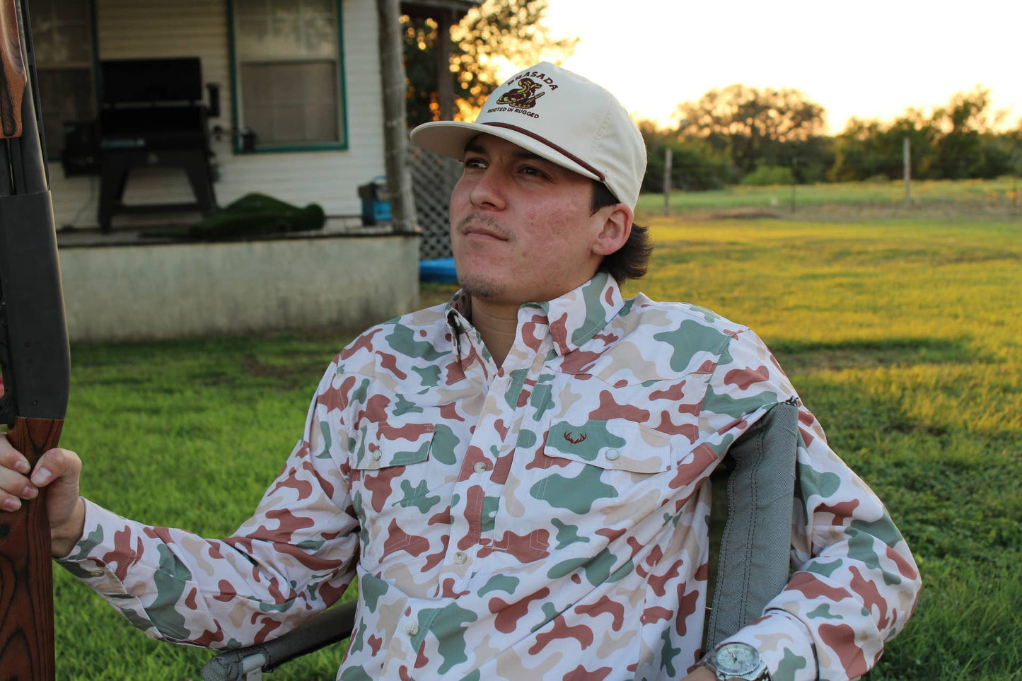 Long Sleeve Camo Shirt