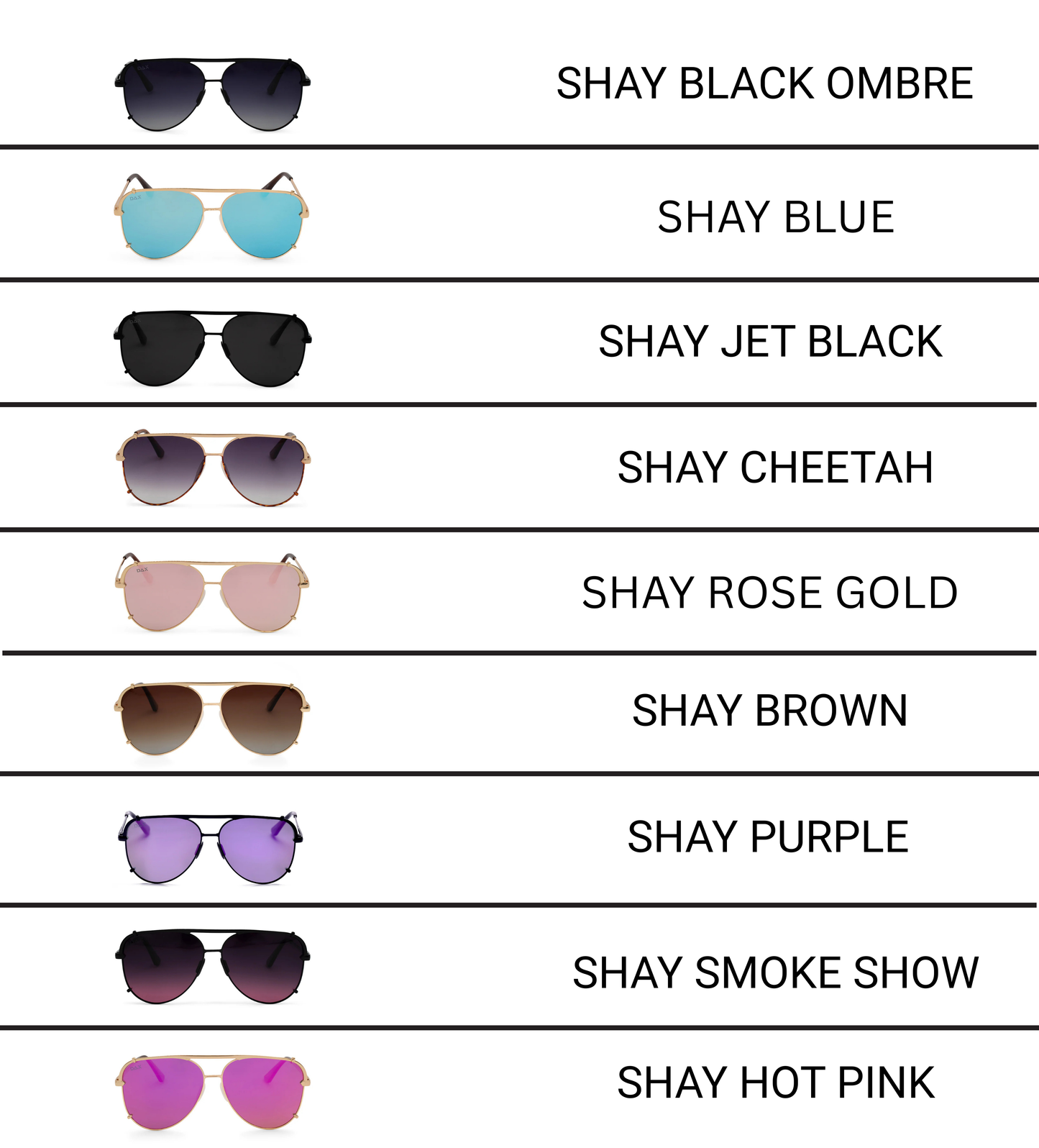 SHAY - Women's Polarized Large Hair Friendly Aviator