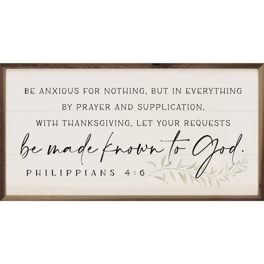 Philippians 4.6 Greenery