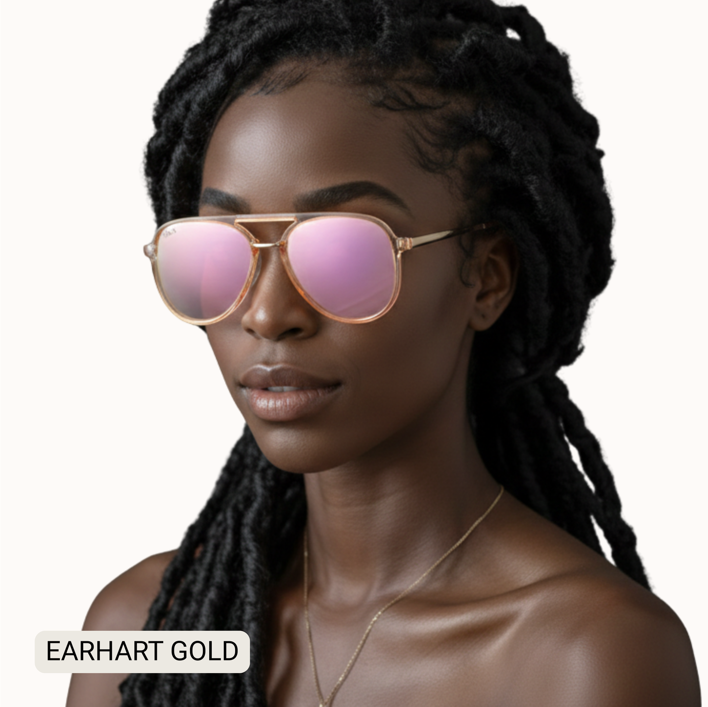 Earhart - Women’s Aviator Sunglasses–Polarized Everyday Chic