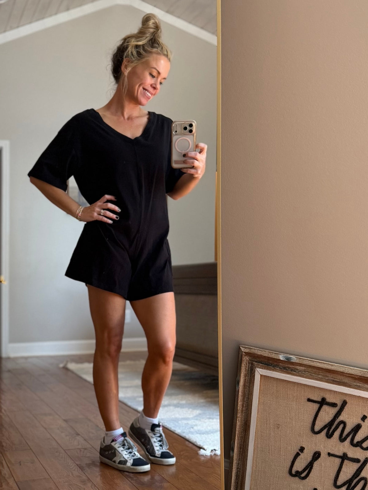 V Or Scoop Neck 2-way Romper