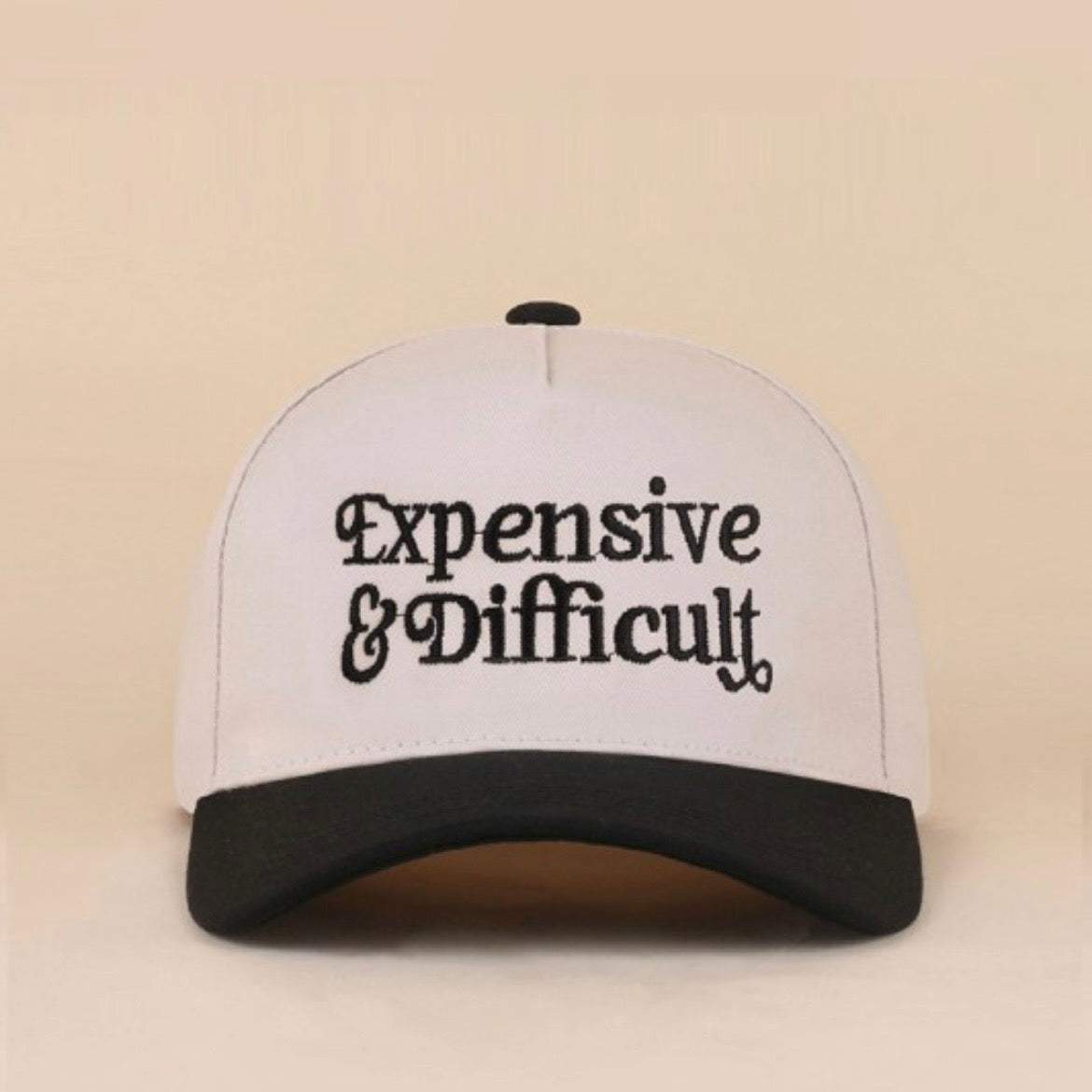 Expensive & Difficult Embroidered Hat