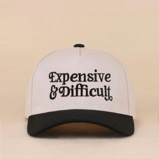 Expensive & Difficult Embroidered Hat