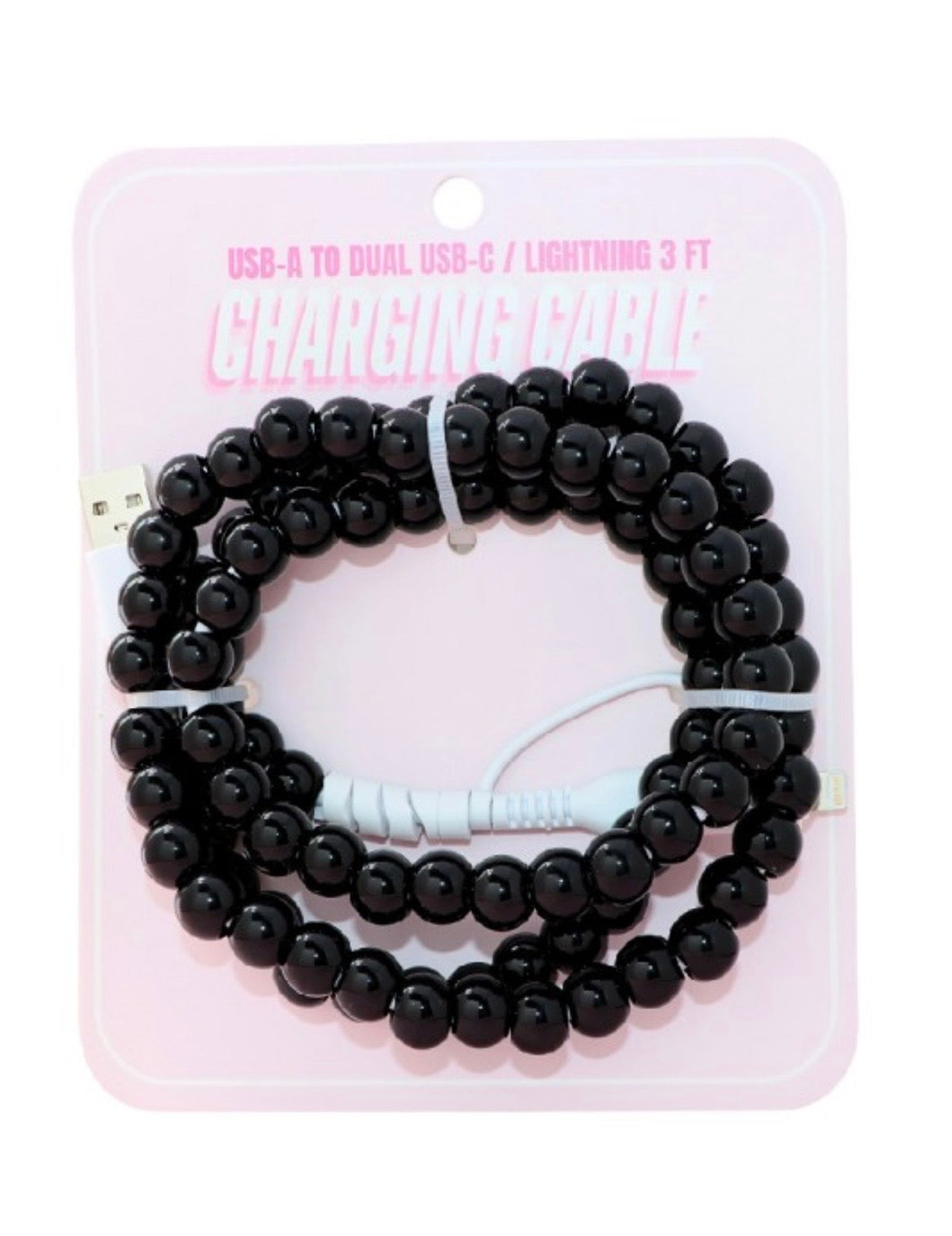 Beaded Dual USB Fast Charger
