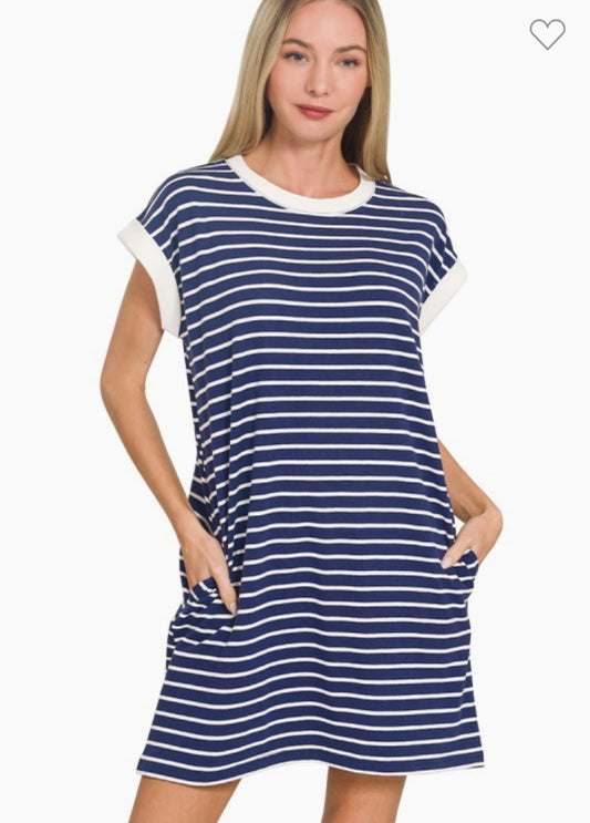 Zenana Tee Shirt Dress