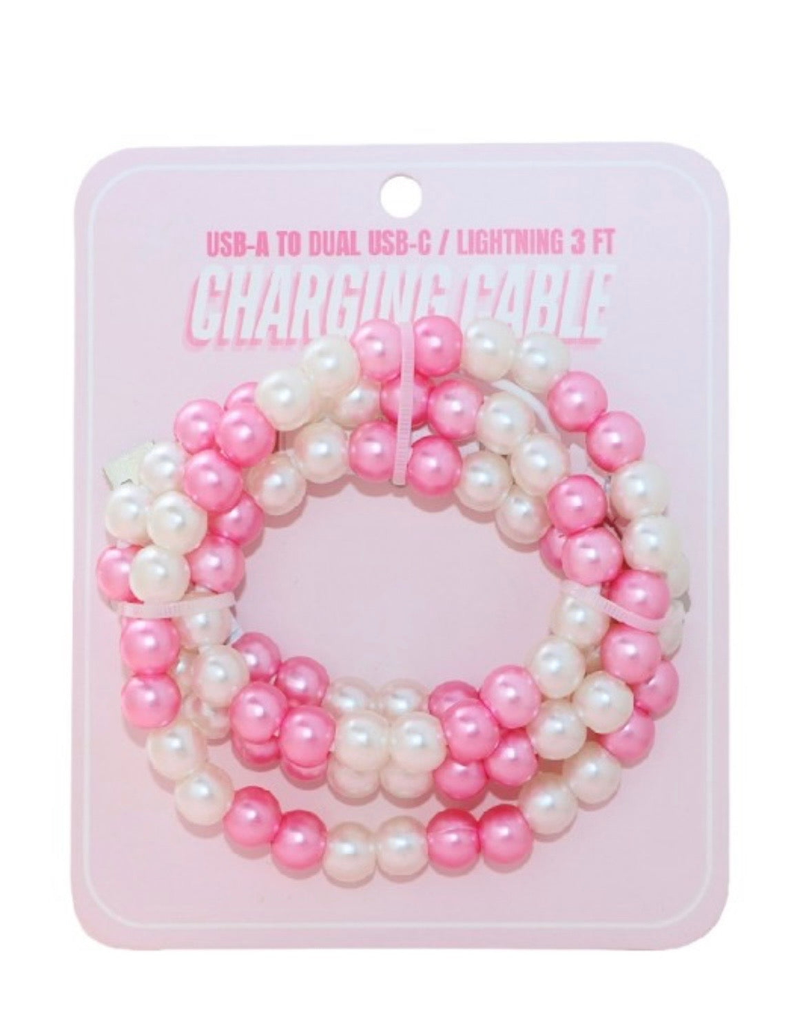 Beaded Dual USB Fast Charger