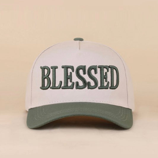 BLESSED Embroidered Hat