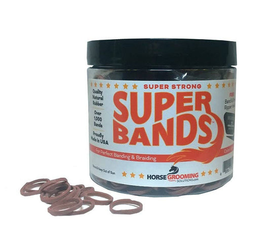 Super Bands Jar-White