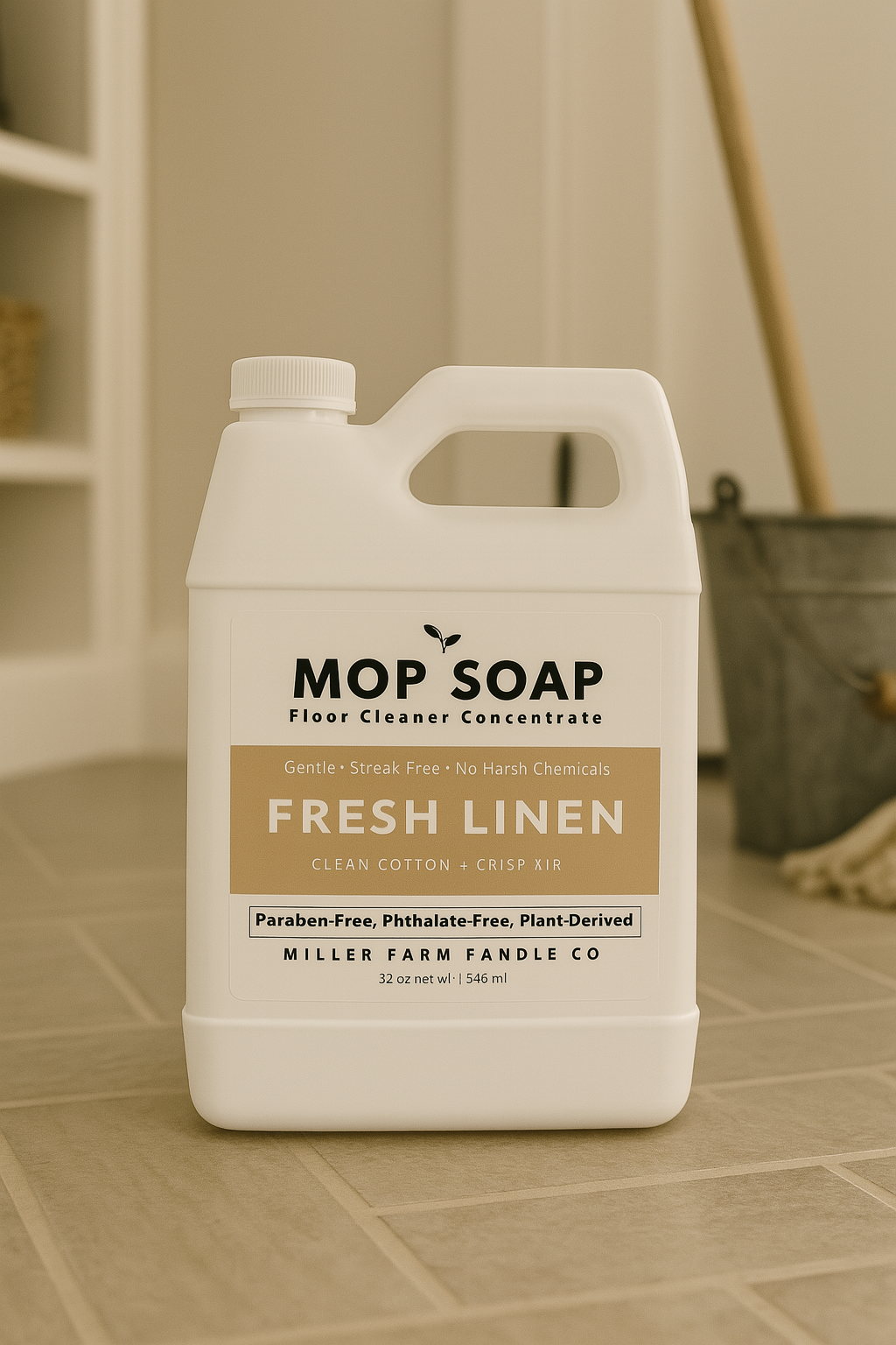 Mop Soap Concentrated Floor Cleaner 32 oz