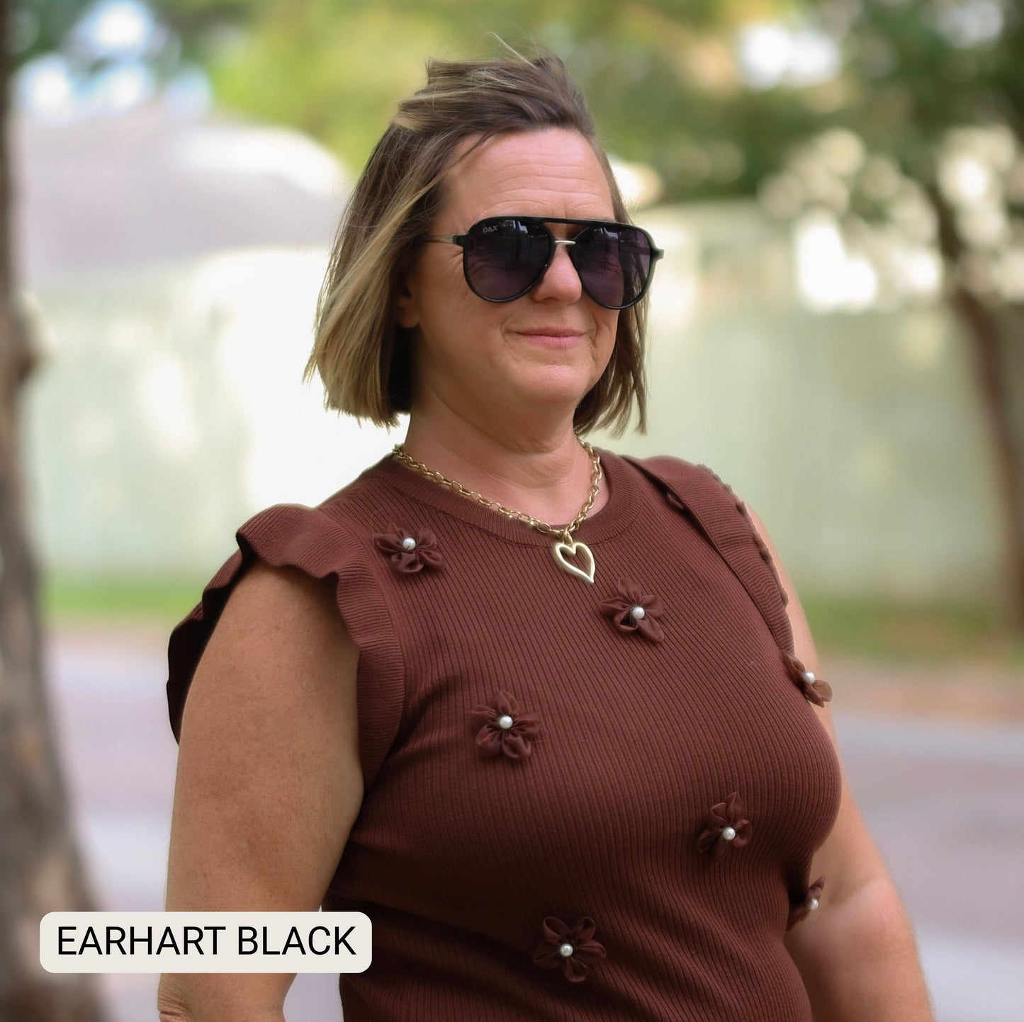 Earhart - Women’s Aviator Sunglasses–Polarized Everyday Chic