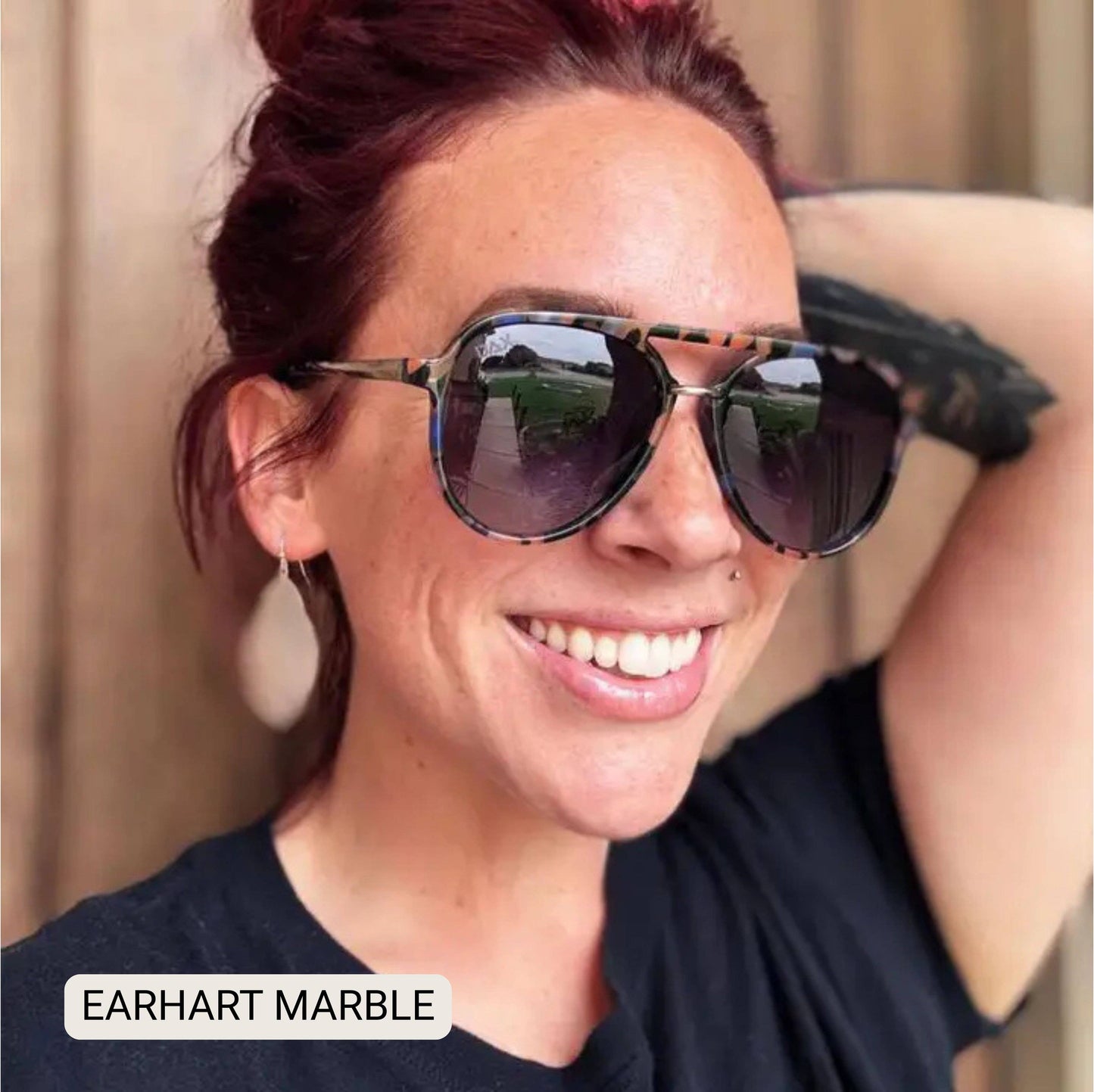 Earhart - Women’s Aviator Sunglasses–Polarized Everyday Chic