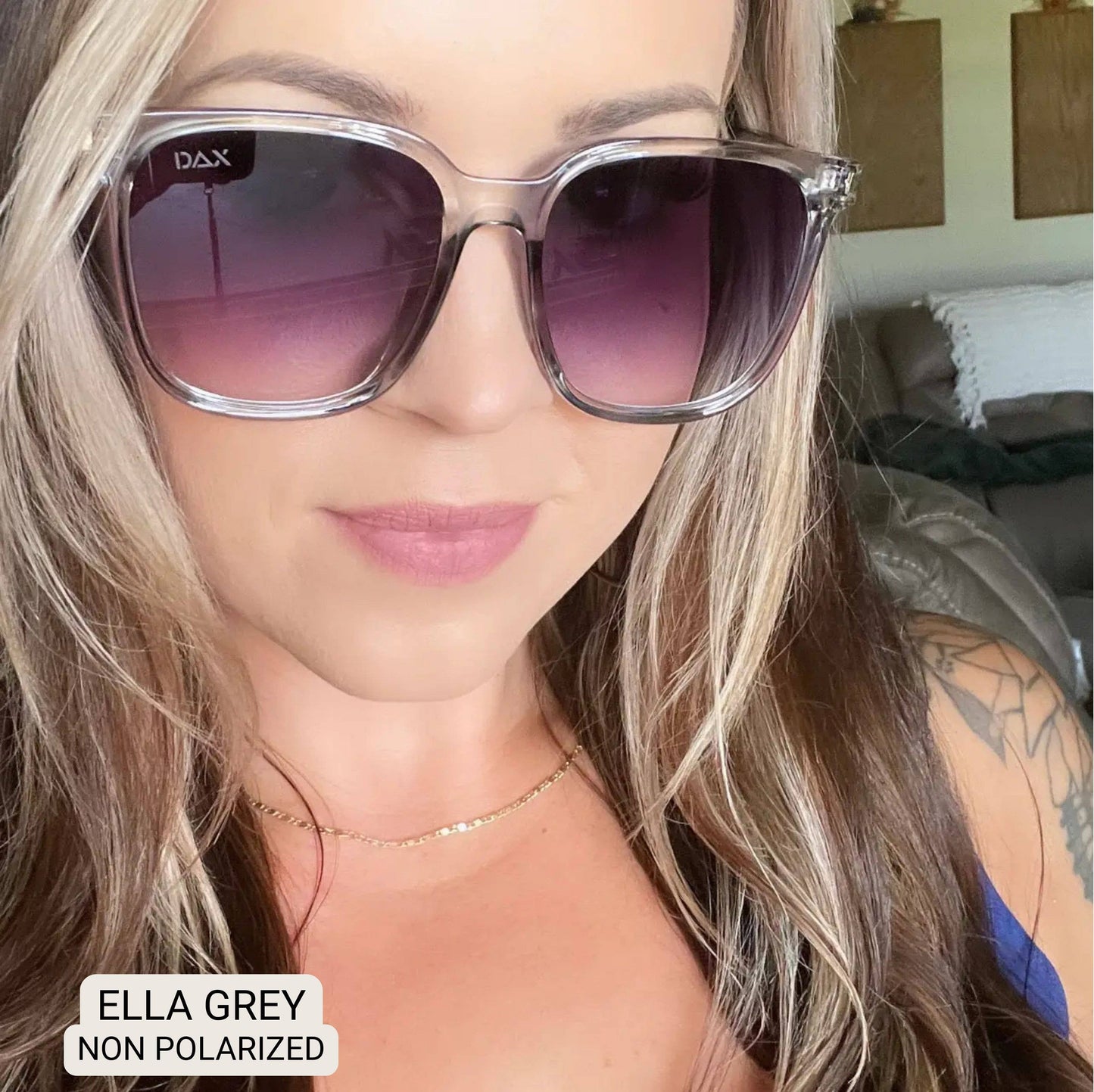 Ella - Women's Oversized Square Sunglasses