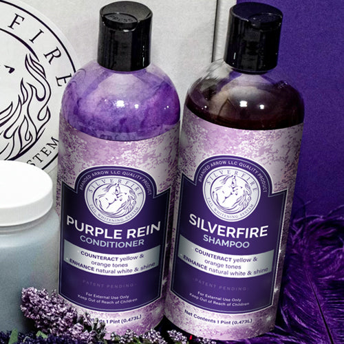 Silverfire Shampoo and Purple Rein Conditioner Set (1 pint)